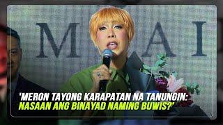 'Bakit bumagsak ang tulay?' Top taxpayer Vice Ganda urges public to hold gov't accountable