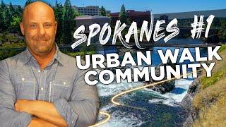 Kendall Yards - Spokane's Premier  Walkable Community - Full Vlog Tour