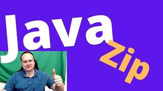 Java - How to zip some files