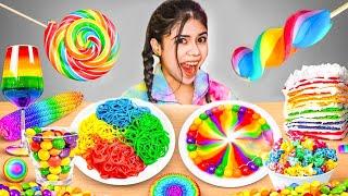 I only ate RAINBOW Food for 24 hours!! *Yummm*