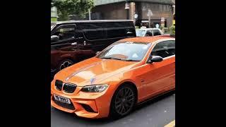 BMW Sports Car in Orange 橙色寶馬跑車