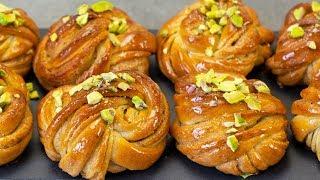 Swedish Cardamom Pistachio Buns (Kardemummabullar)