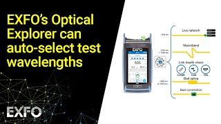 How EXFO's Optical Explorer can auto-select test wavelengths