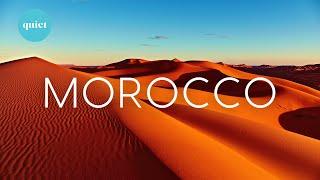 4K Morocco Relaxation Film | Flying over Morocco Amazing Nature Scenery with Calming Music