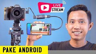 Aplikasi Berbayar !! Tutorial Live Stream Kamera DSLR HP Kentang - Aplikasi Android - Omnistream