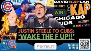 REKAP: ️ Chicago Cubs 5-3 win over Milwaukee Brewers. Justin Steele to Cubs: ‘Wake the F up!!’
