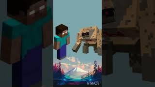 HEROBRINE Vs  Mobs Minecraft edit || Zexa edit#youtube #youtubeshorts