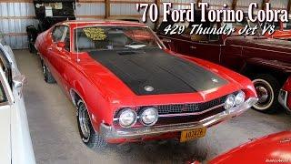 1970 Ford Torino Cobra 429 Thunder Jet V8 Four-Speed 3.50 at Trac-Lok at Country Classic Cars