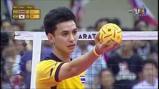 [THA-KOR] 30th King's Cup Sepaktakraw Men's Team B Set1