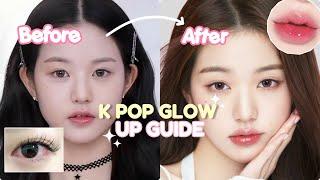 How to look like a K-POP IDOL | k-pop idols glow up tips and secrets