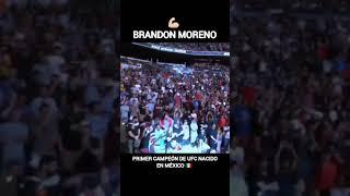 Brandon Moreno campeón de la UFC  