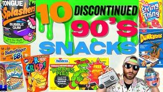 10 Discontinued 90’s Snacks