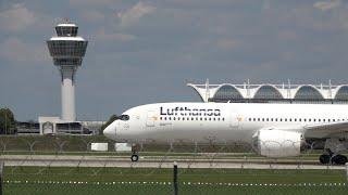 50 Minutes of AMAZING PLANESPOTTING at Munich Airport | 4K