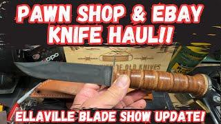 Pawn Shop & eBay Knife Haul!
