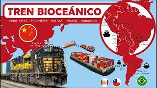  TREN BIOCEÁNICO no es para Perú o Chile, es para unir CHINA y BRASIL