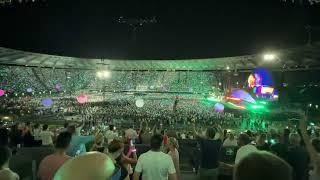 Coldplay feat. Ayra Starr - Good Feelings (Music of The Spheres World Tour Live in Rome 16-07-2024)