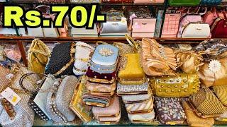 Hyderabad Imported Hand Bags Purses Clutches Sling Bags Charminar Shopping Market
