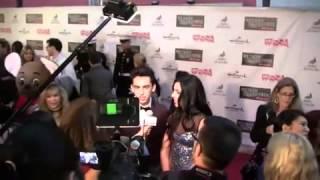 B-Roll of Media Frenzy at 2012 Hollywood Christmas Parade Benefiting Marine Toys for Tots
