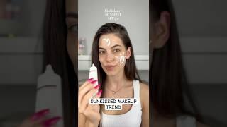 SUNKISSED MAKEUP TREND️ KIPRÓBÁLTAM HAILEY BIEBER SMINKJÉT #sunkissedskin #makeup #haileybeiber