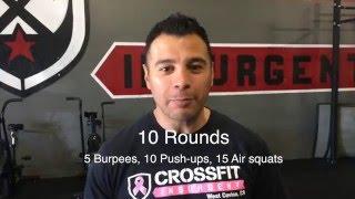 Weekend WOD on the go! www.crossfitinsurgent.com