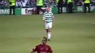 Henrik Larsson's Last Match for Celtic