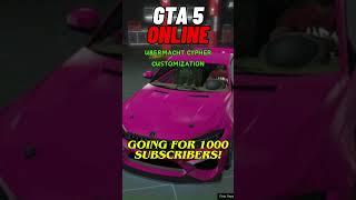 GTA 5 Online - Ubermacht Cypher Customization #gta #gta5online #gta5 #gtacustomization #ubermacht