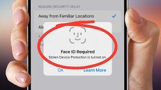 Quick Guide: "Face ID Required Stolen Device Protection is Turned on" iPhone or iPad iOS 18