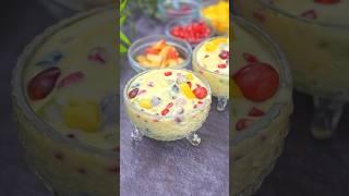 Fruit Custard Recipe | #shorts | kabitaskitchen