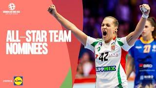 ALL-STAR TEAM NOMINEES | Women’s EHF EURO 2024