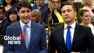 "Wackonomics": Poilievre lambastes economy under Trudeau as Canadians are "living through hell"