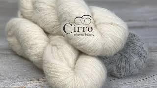 Atmosphere in the Fibre Co.'s new brushed yarn: Cirro