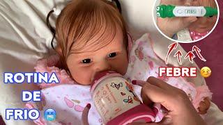MINNIE MAY TEVE FEBRE NA ROTINA DE FRIO  | Bebê reborn | Gabi Reborn