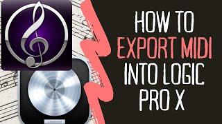 How to Export Sibelius MIDI into Logic