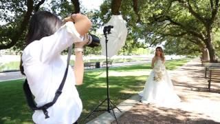 Bridal Behind the scenes with Blanca Duran Photography