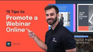 15 Tips to Promote a Webinar Online