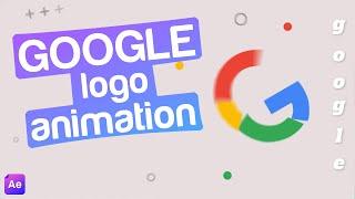 Google Logo Animation (After Effects) #shorts