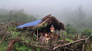 Naturally Peaceful And Beautiful Himalayan Mountain Village Life in Rainy Season || Rural Life Nepal