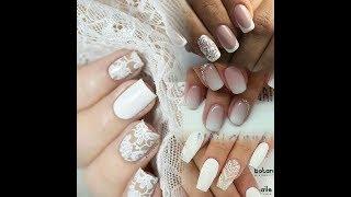  Gəlinlik Dırnaq Modelləri.Fashion Wedding Nail Top 35