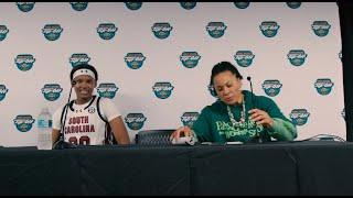 WBB Postgame: (Iowa State) Dawn Staley and Sania Feagin News Conference 11/24/24