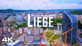 Liège  Luik Drone Aerial 4K 2024 | Belgique België Belgium