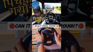 New road rage #4 euro truck simulator 2 steering wheel gameplay #shorts