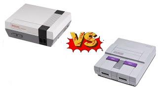 All NES Vs SNES Games Compared Side By Side