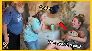  These Grandparents Meet Grandchild for the First Time - Their Emotional Reaction