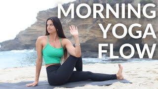 Morning Yoga Flow | 30 Min. Strong & Sweaty Workout Class with Tim Senesi