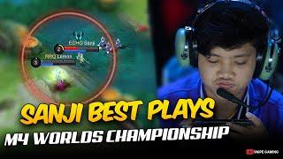 SANJI BEST PLAYS in M4 WORLD CHAMPIONSHIP. . .