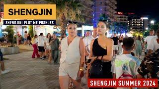 SHENGJIN, ALBANIA  SUMMER TIME ️WALKING TOUR ‍ ASMR [4K]