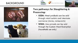 Mike Poteet with Pierce County on Meat Processing in the Central and South Puget Sound Region