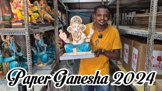 #Paper Ganesh idols , Eco Friendly paper Ganesha