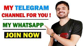 GNF Learning Create Telegram Channel For Viewers Support | Must Join Now | My WhatsApp