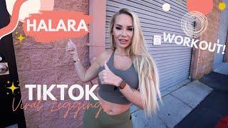 Claudia Fijal Workout | Review of Halara Joggers & TikTok Viral Leggings